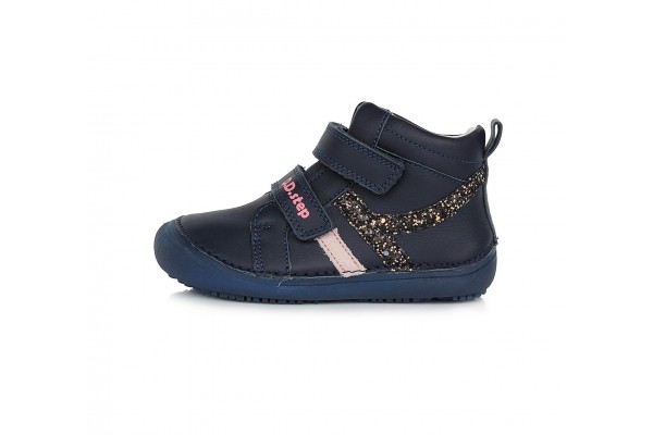 Barefoot tamsiai mėlyni batai 31-36 d. A063-316BL Barefoot tamsiai mėlyni batai 31-36 d. A063-316BL
