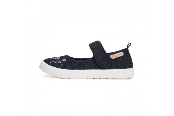 Tamsiai mėlyni canvas batai 32-37 d. CSG-41717 Tamsiai mėlyni canvas batai 32-37 d. CSG-41717