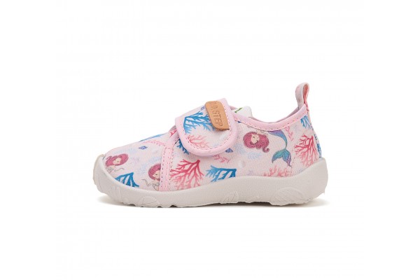 Barefoot canvas kambariniai batai 26-31 d. C086-51499AM Barefoot canvas kambariniai batai 26-31 d. C086-51499AM