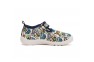 4 - Barefoot canvas kambariniai batai 20-25 d. C086-51492