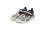 7 - Barefoot canvas kambariniai batai 20-25 d. C086-51492