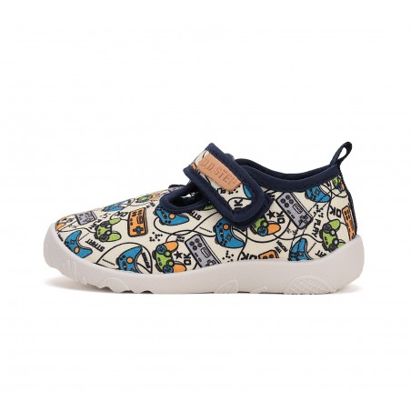 Barefoot canvas kambariniai batai 26-31 d. C086-51492M