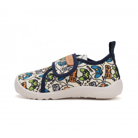 Barefoot canvas kambariniai batai 26-31 d. C086-51576M