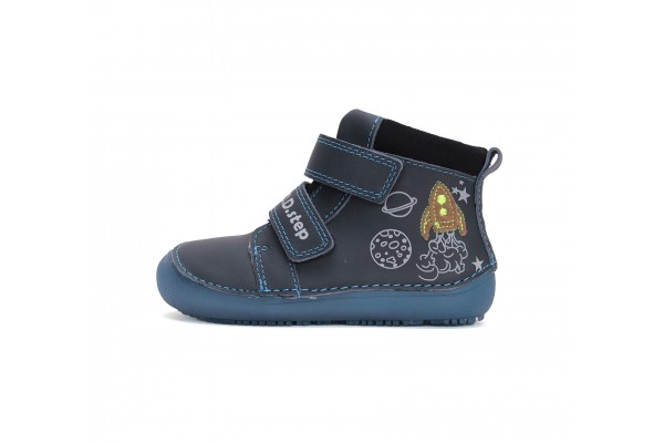 Barefoot tamsiai mėlyni batai 31-36 d. A063-42719L Barefoot tamsiai mėlyni batai 31-36 d. A063-42719L