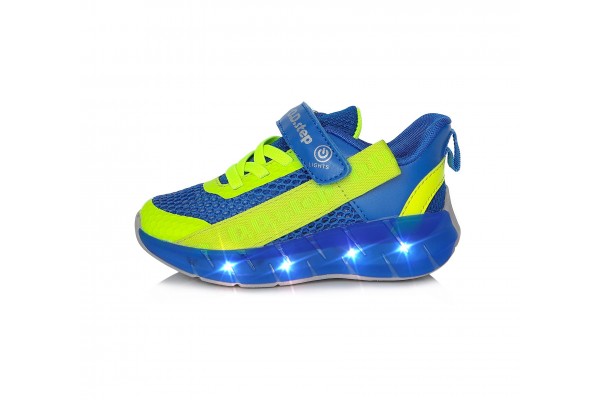 Mėlyni sportiniai LED batai 24-29 d. F61297AM Mėlyni sportiniai LED batai 24-29 d. F61297AM