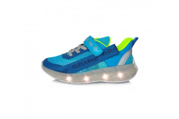 Mėlyni sportiniai LED batai 24-29 d. F61297M Mėlyni sportiniai LED batai 24-29 d. F61297M