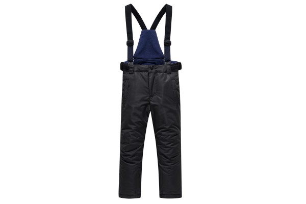 Juodos Valianly kombinezoninės kelnės 110-140 cm. 9253_black Juodos Valianly kombinezoninės kelnės 110-140 cm. 9253_black