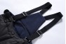 3 - Juodos Valianly kombinezoninės kelnės 110-140 cm. 9253_black