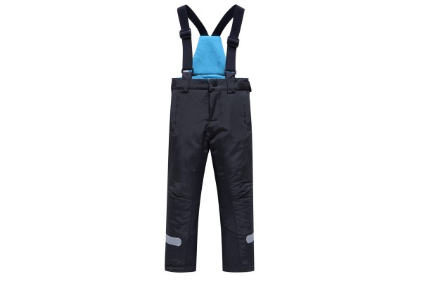 Juodos Valianly kombinezoninės kelnės 98-128 cm. 9252_black Juodos Valianly kombinezoninės kelnės 98-128 cm. 9252_black