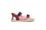 4 - Rožinės barefoot basutės 20-25 d. G076-51334B