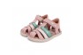 6 - Rožinės barefoot basutės 26-31 d. G076-51736CM